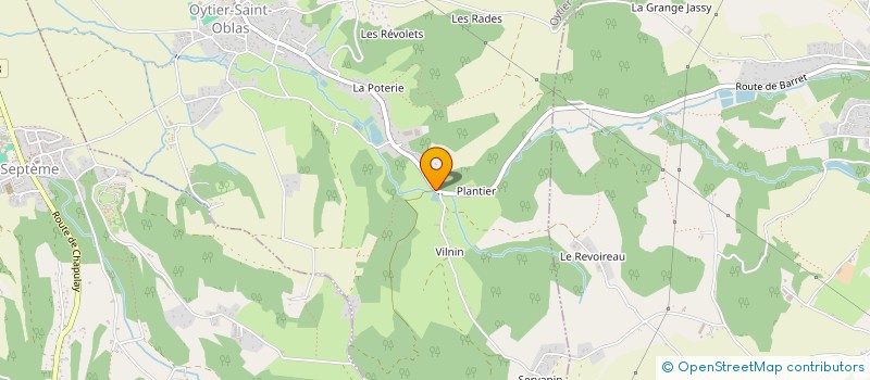 localisation de l'entreprise MONSIEUR THIBAUT BERNARD  OYTIER-SAINT-OBLAS