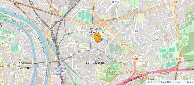 localisation de l'entreprise MONSIEUR THIBAUT BERTRAND  SAINT-DENIS