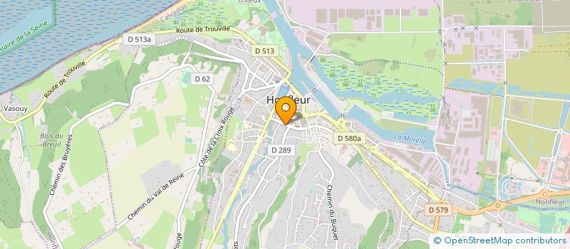 localisation de l'entreprise MONSIEUR THIBAUT BETHON à HONFLEUR