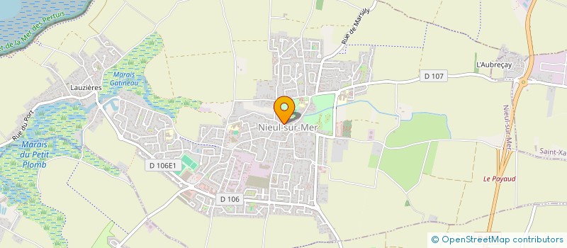 localisation de l'entreprise MONSIEUR THIBAUT BIONDA  NIEUL-SUR-MER