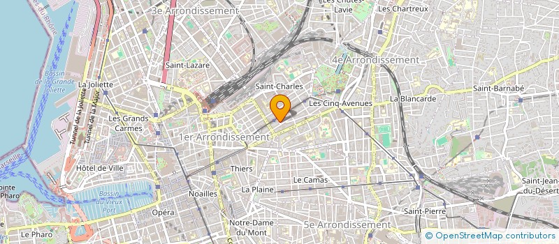 localisation de l'entreprise MONSIEUR THIBAUT BOISLEVE à MARSEILLE