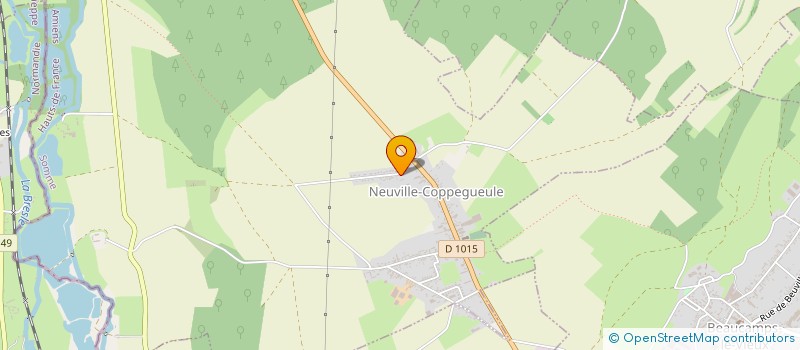 localisation de l'entreprise MONSIEUR THIBAUT BOULNOIS  NEUVILLE-COPPEGUEULE