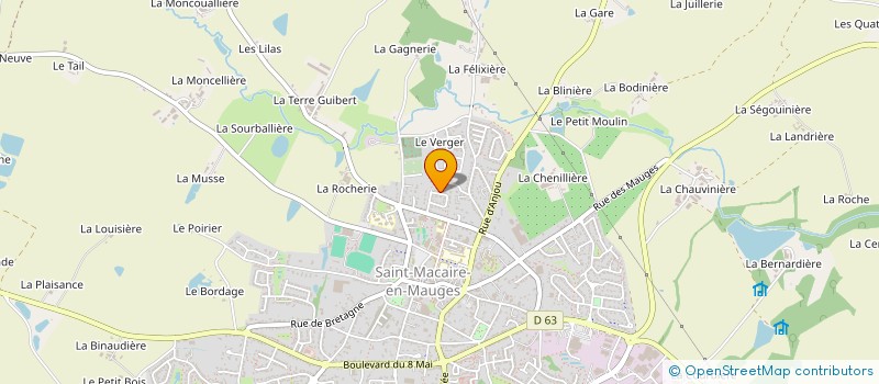 localisation de l'entreprise MONSIEUR THIBAUT BOUREL  SEVREMOINE