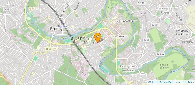 localisation de l'entreprise MONSIEUR THIBAUT BREGER  EPINAY-SOUS-SENART