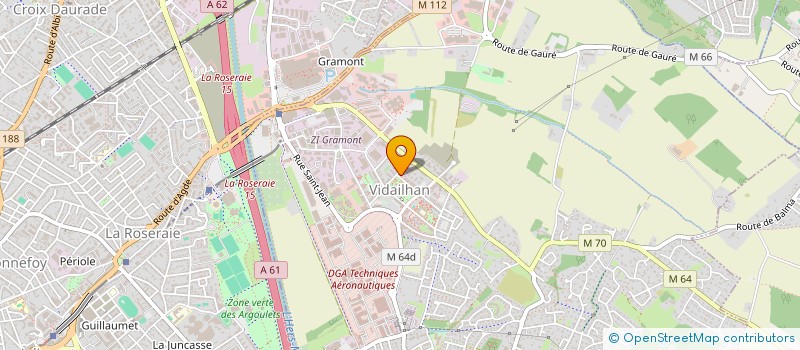 localisation de l'entreprise MONSIEUR THIBAUT BRENAC-LITZINGER  BALMA