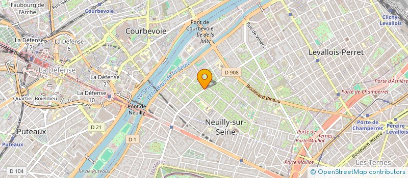 localisation de l'entreprise MONSIEUR THIBAUT BRENDEL à NEUILLY-SUR-SEINE