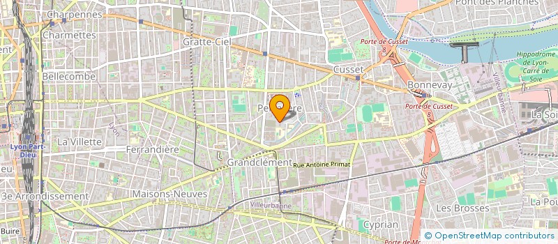 localisation de l'entreprise MONSIEUR THIBAUT BRIE  VILLEURBANNE