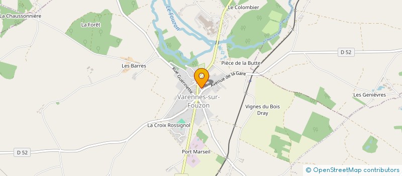 localisation de l'entreprise MONSIEUR THIBAUT BRUN à POULAINES