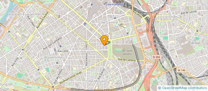 localisation de l'entreprise MONSIEUR THIBAUT BUSCH à LILLE