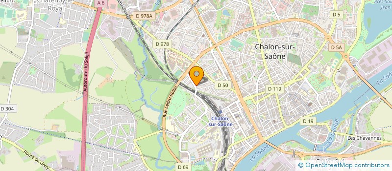 localisation de l'entreprise MONSIEUR THIBAUT BUSSEMEY  CHALON-SUR-SAONE