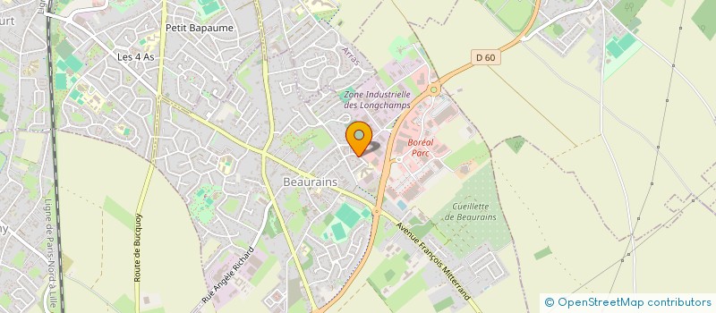 localisation de l'entreprise MONSIEUR THIBAUT CABRERA à BEAURAINS