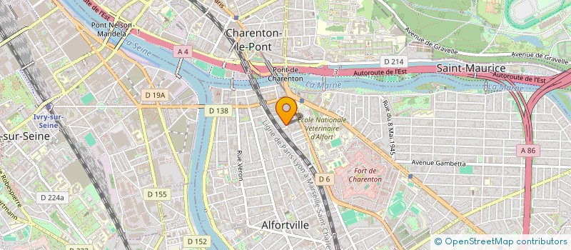 localisation de l'entreprise MONSIEUR THIBAUT CANTIE à MAISONS-ALFORT