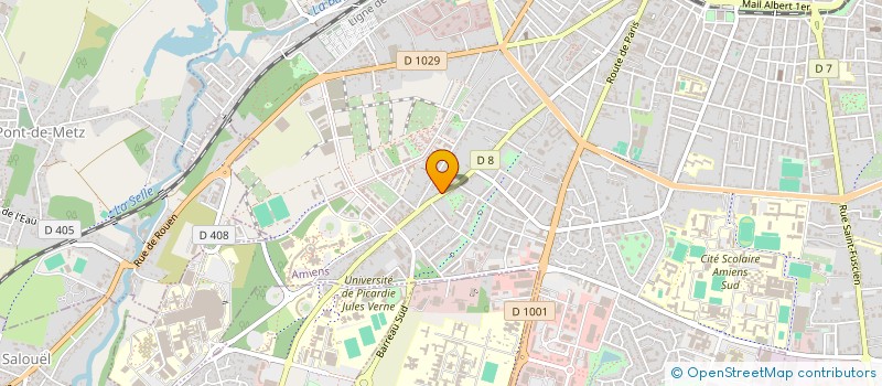 localisation de l'entreprise MONSIEUR THIBAUT CAPLAIN  AMIENS