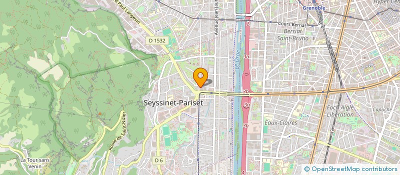 localisation de l'entreprise MONSIEUR THIBAUT CARNAVALE à SEYSSINET-PARISET