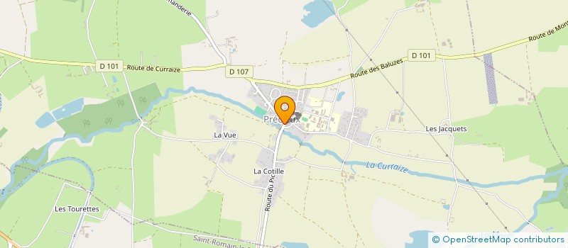 localisation de l'entreprise MONSIEUR THIBAUT CARVALHO  SAINT-ETIENNE