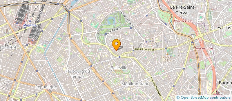 localisation de l'entreprise MONSIEUR THIBAUT CASAGRANDE  PARIS