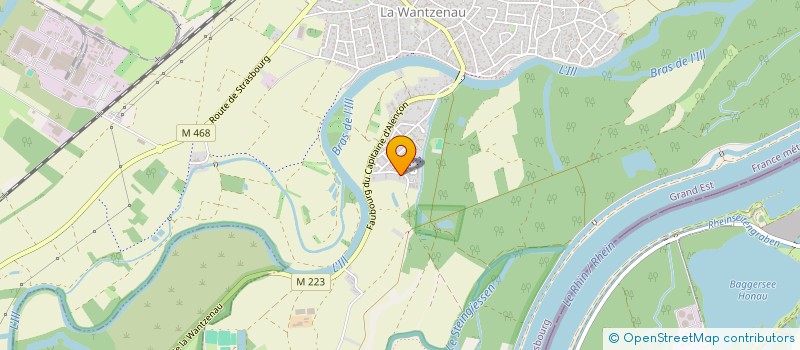 localisation de l'entreprise MONSIEUR THIBAUT CHARLEMAGNE  LA WANTZENAU