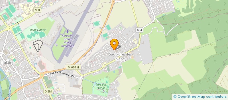 localisation de l'entreprise MONSIEUR THIBAUT CHAUVIN  SAULXURES-LES-NANCY
