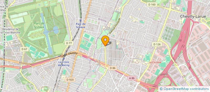 localisation de l'entreprise MONSIEUR THIBAUT CHEGALLON  FRESNES