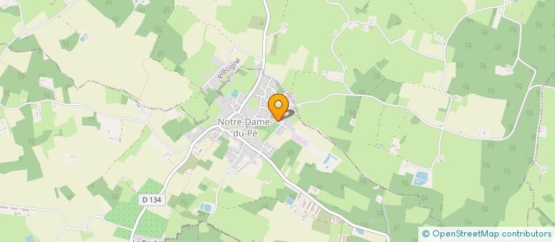 localisation de l'entreprise MONSIEUR THIBAUT CHEVALIER-RENOU  NOTRE-DAME-DU-PE