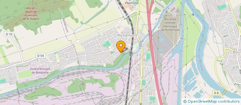 localisation de l'entreprise MONSIEUR THIBAUT CHIAPOLINO  RICHEMONT