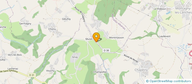 localisation de l'entreprise MONSIEUR THIBAUT COCATRIX  SAINT-SYLVESTRE