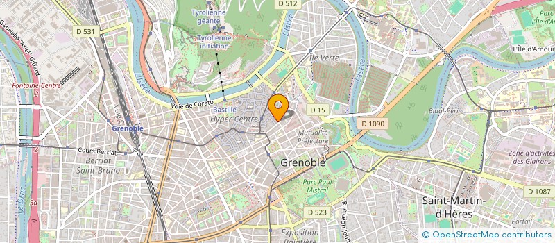 localisation de l'entreprise MONSIEUR THIBAUT CONESA à GRENOBLE