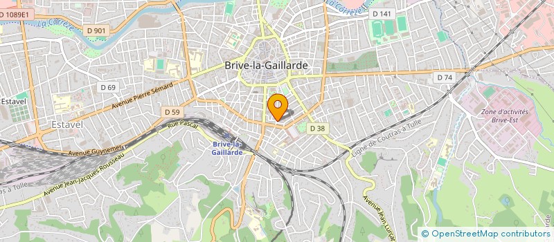 localisation de l'entreprise MONSIEUR THIBAUT CORBIER  SANGUINET