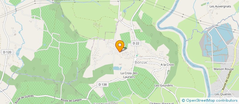 localisation de l'entreprise MONSIEUR THIBAUT COURAUD  SAINT-MARTIN-DE-LAYE