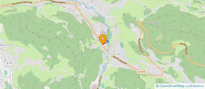 localisation de l'entreprise MONSIEUR THIBAUT COUSTEUR  PLAINFAING