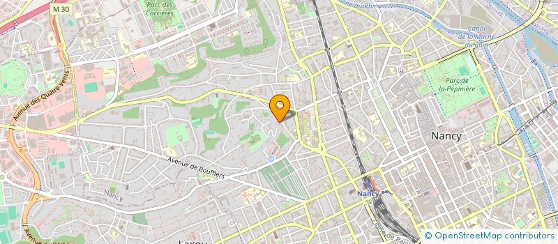 localisation de l'entreprise MONSIEUR THIBAUT DALBIN  NANCY