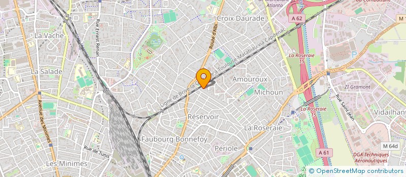 localisation de l'entreprise MONSIEUR THIBAUT DANHO à TOULOUSE