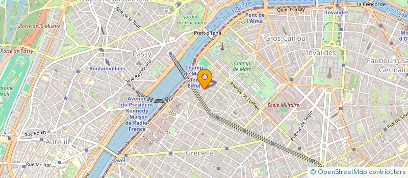 localisation de l'entreprise MONSIEUR THIBAUT DARAN--GUATEL  PARIS