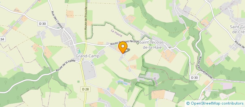 localisation de l'entreprise MONSIEUR THIBAUT DAUSSY à LE HAVRE