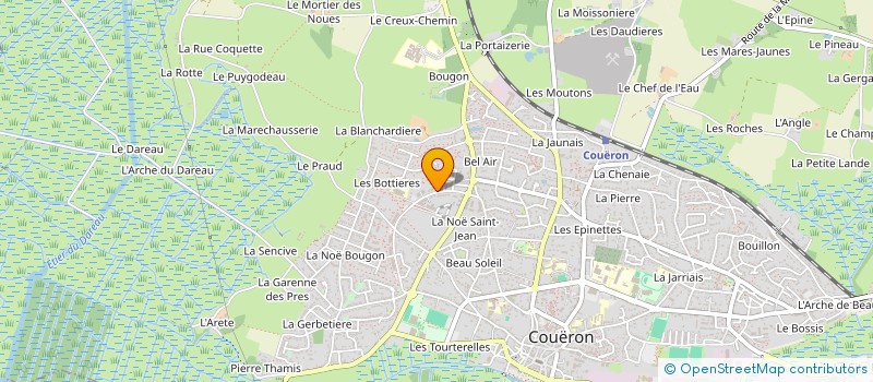 localisation de l'entreprise MONSIEUR THIBAUT DEBAUCHEZ à COUERON