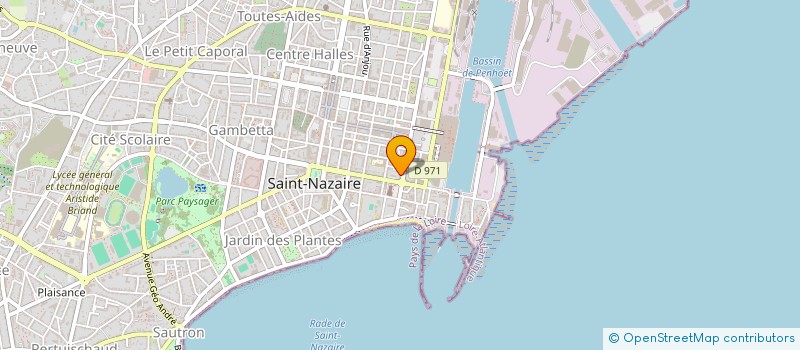 localisation de l'entreprise MONSIEUR THIBAUT DECELLE  SAINT-NAZAIRE