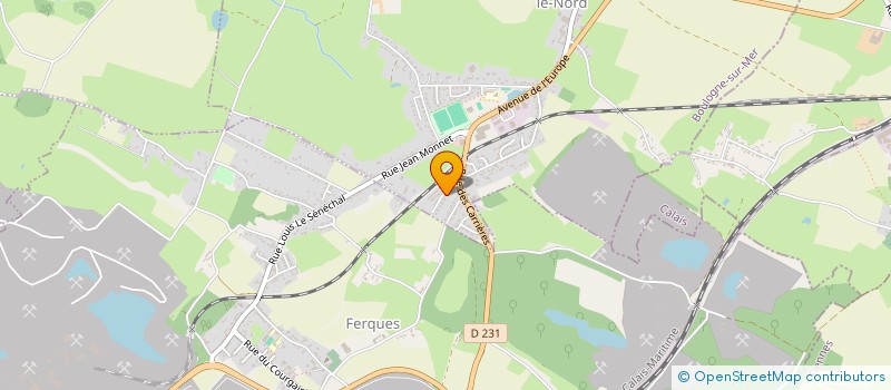 localisation de l'entreprise MONSIEUR THIBAUT DEFACHELLE  LE PORTEL