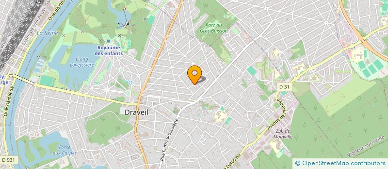 localisation de l'entreprise MONSIEUR THIBAUT DESMAREST à DRAVEIL