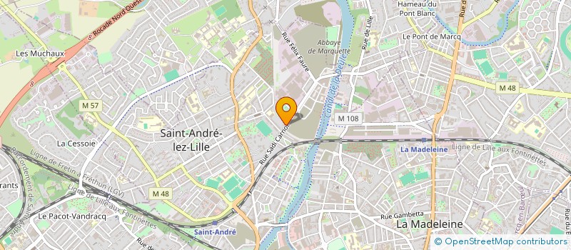 localisation de l'entreprise MONSIEUR THIBAUT DESQUEMACK  SAINT-ANDRE-LEZ-LILLE