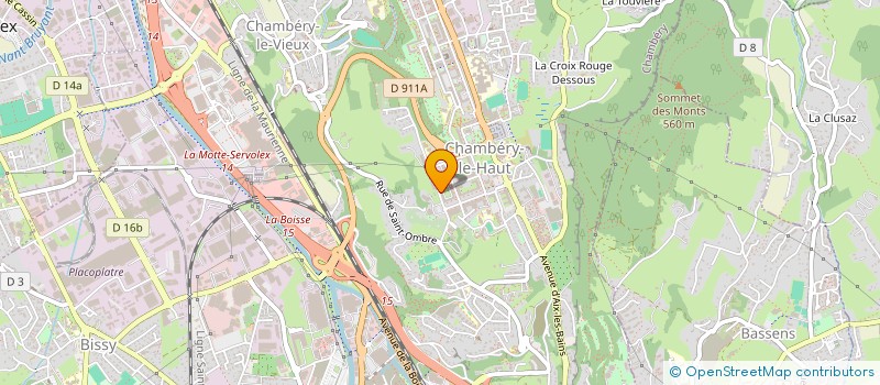 localisation de l'entreprise MONSIEUR THIBAUT DESSARPS  CHAMBERY