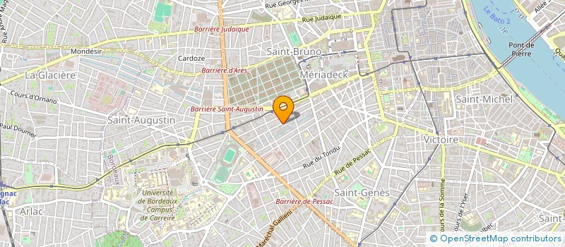 localisation de l'entreprise MONSIEUR THIBAUT DIDOU  BORDEAUX