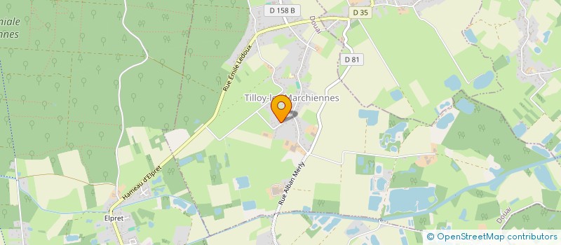 localisation de l'entreprise MONSIEUR THIBAUT DIEUSET à TILLOY-LEZ-MARCHIENNES