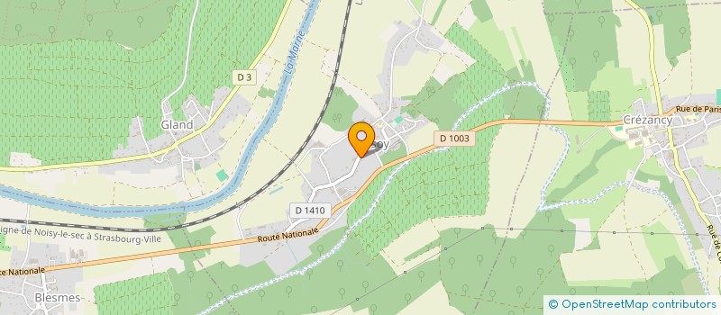 localisation de l'entreprise MONSIEUR THIBAUT DUBOIS  FOSSOY