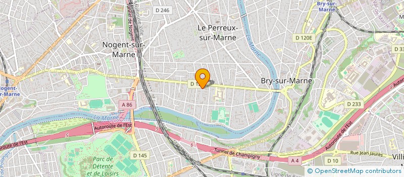 localisation de l'entreprise MONSIEUR THIBAUT DUCHEIX à LE PERREUX-SUR-MARNE