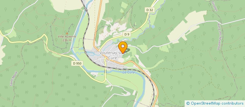 localisation de l'entreprise MONSIEUR THIBAUT DUCHENNE  VOUTENAY-SUR-CURE