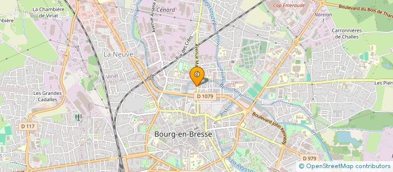 localisation de l'entreprise MONSIEUR THIBAUT DUCLOS à BOURG-EN-BRESSE