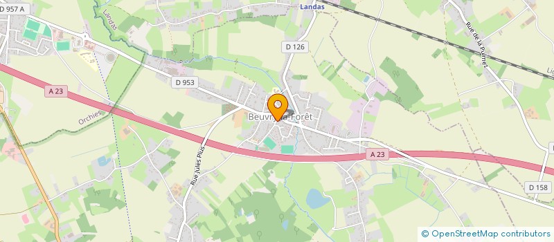 localisation de l'entreprise MONSIEUR THIBAUT DUSAUTOIR  BEUVRY-LA-FORET