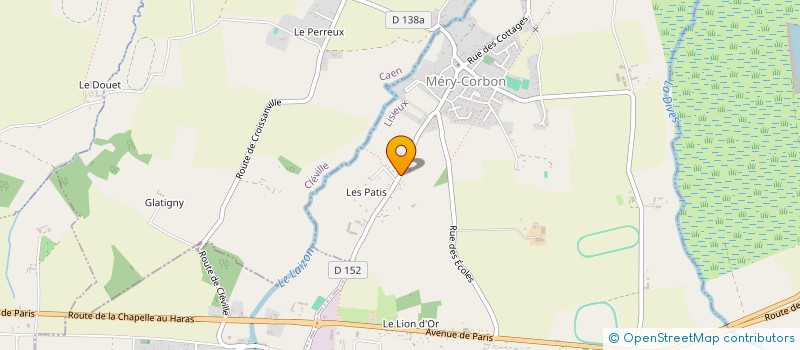 localisation de l'entreprise MONSIEUR THIBAUT DUVAL  MERY-BISSIERES-EN-AUGE