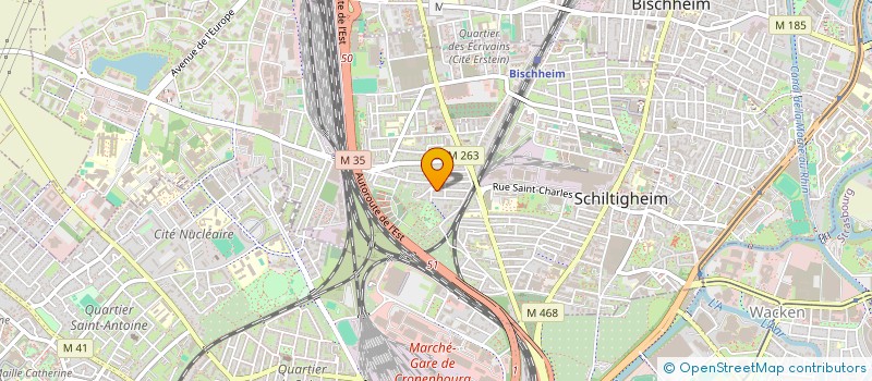 localisation de l'entreprise MONSIEUR THIBAUT EHRHART  WOLFISHEIM