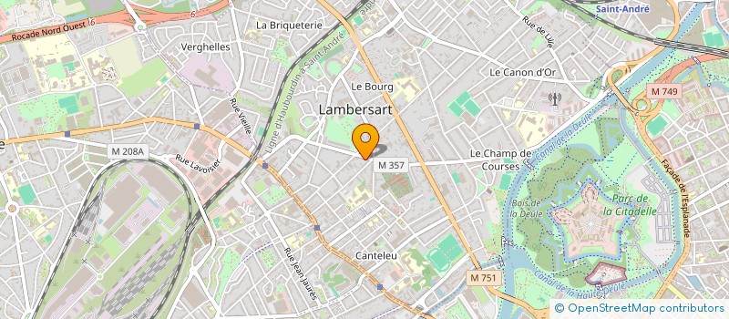 localisation de l'entreprise MONSIEUR THIBAUT ERB à LAMBERSART